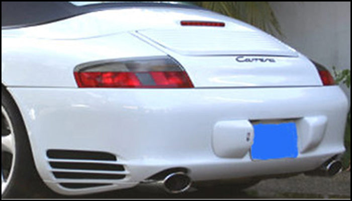 Porsche Turbo Style Polyurethane Rear Bumper for 996 (1999-2004