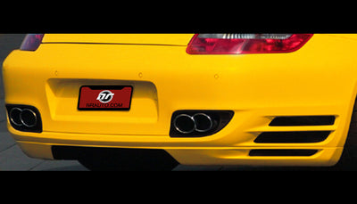 Porsche 997 Turbo Type 1 Rear Valance with Finned Diffuser