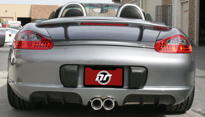 Porsche 986 Boxster Spyder Style Wrap Around Skirt With Finned Diffuser for 1997-2001
