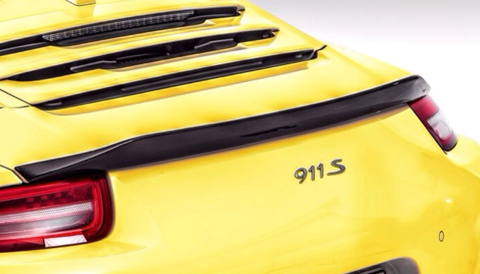 Porsche 991 VSport Carbon Fiber Rear Spoiler