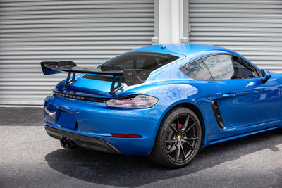 Porsche 981 / 718 Cayman/Boxster GT4 Clubsport Style Wing