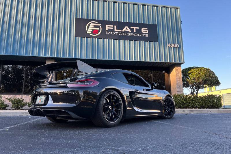 Porsche 981 / 718 Cayman/Boxster GT4 Clubsport Style Wing – NR Auto