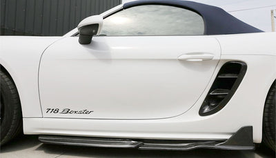 Porsche 718 Cayman/Boxster Carbon Viber Air Vent Covers