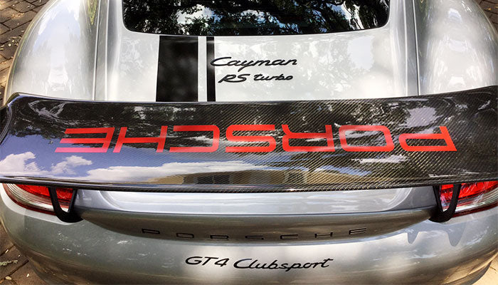 Porsche Cayman GT3 RS Wing