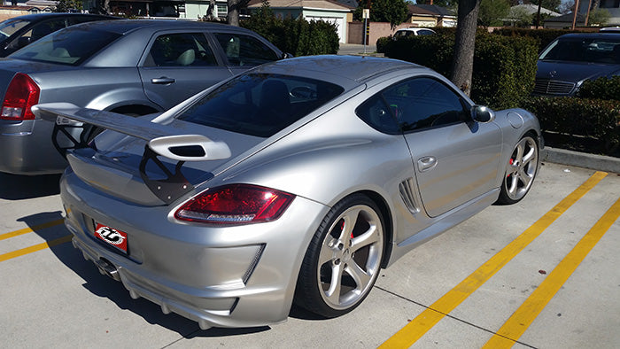 Porsche 987 Cayman NR GT3 RS Style Wing – NR Auto