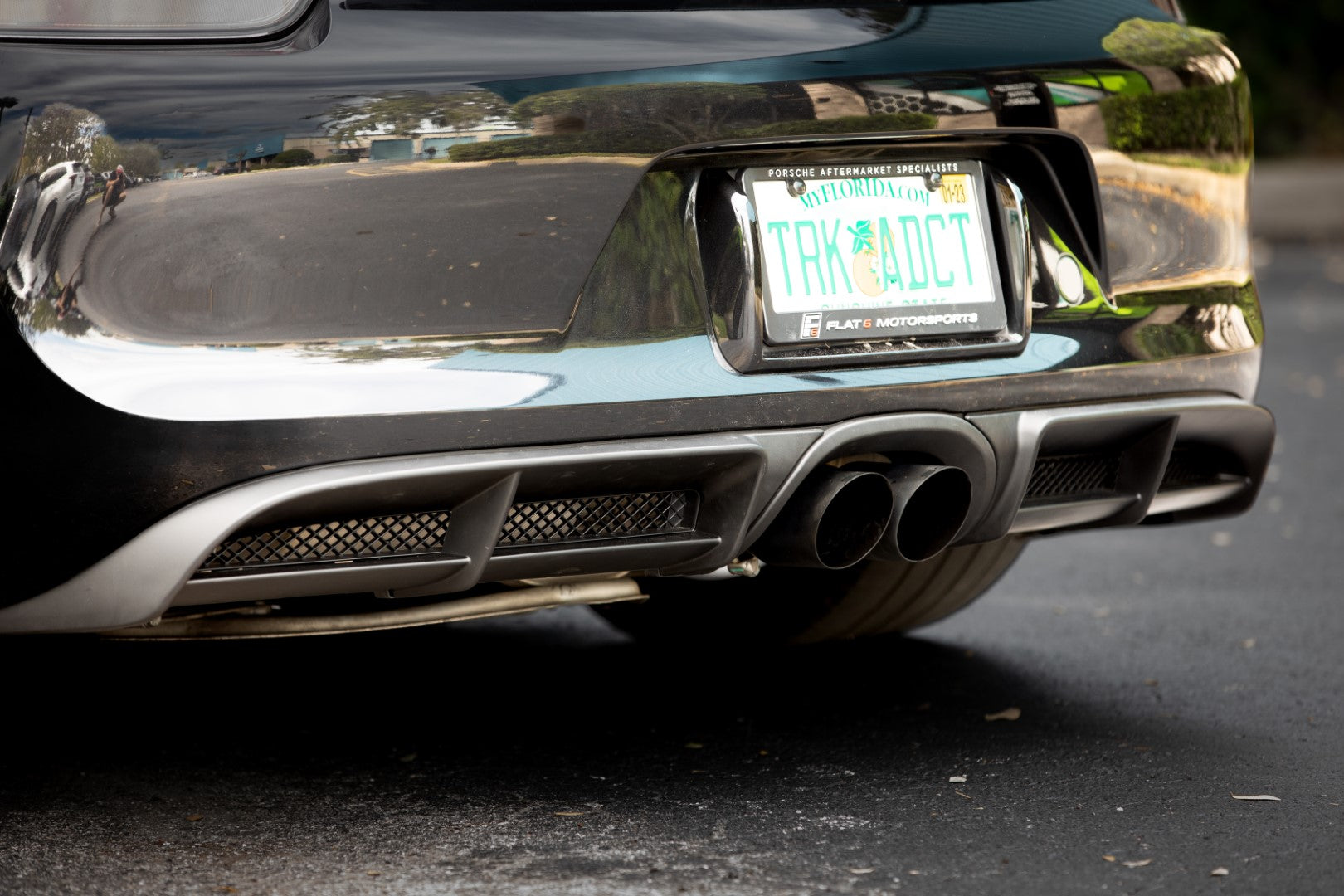 Porsche 981 Cayman/Boxster GT4 Style Rear Diffuser – NR Auto