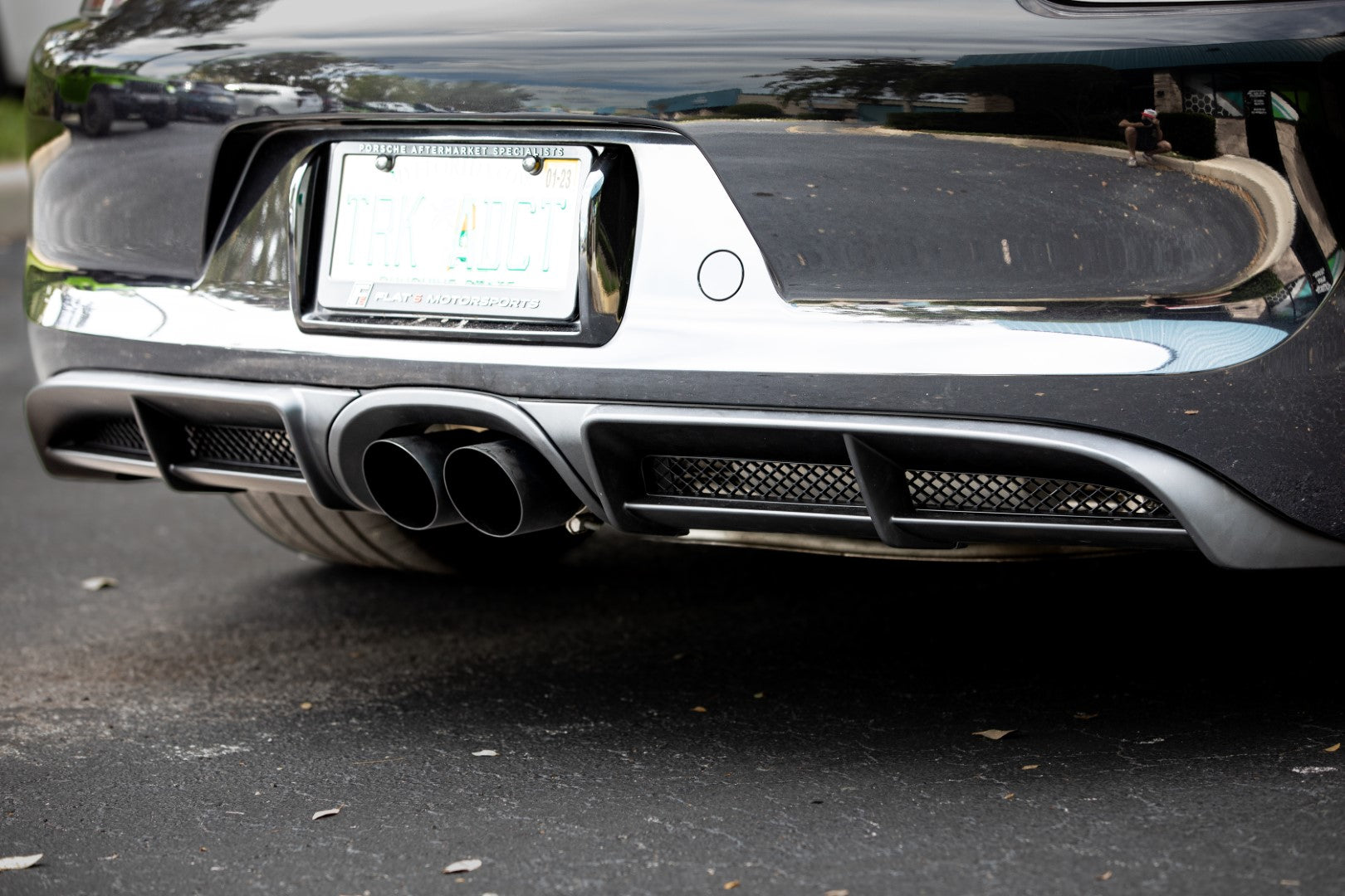 Porsche 981 Cayman/Boxster GT4 Style Rear Diffuser – NR Auto