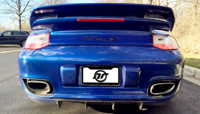 Porsche 997 Turbo Type 1 Rear Valance with Finned Diffuser