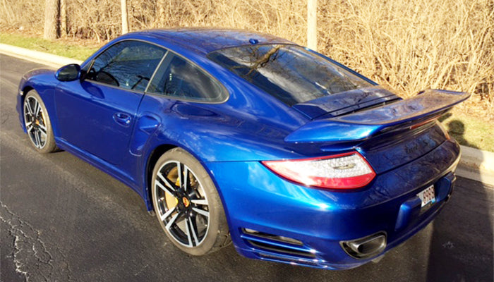 Porsche 997 Turbo Type 1 Rear Valance with Finned Diffuser – NR Auto