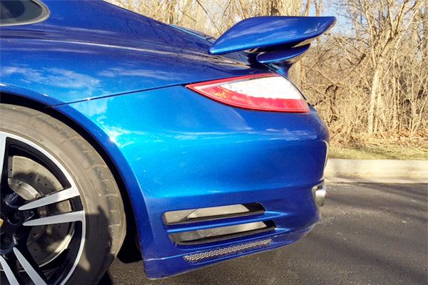 Porsche 997 Turbo Type 1 Rear Valance with Finned Diffuser – NR Auto
