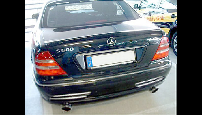 Mercedes S500 Trunk Spoiler (2000-2005)