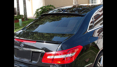 Mercedes E350 AMG Style Coupe Trunk & Roof Spoilers