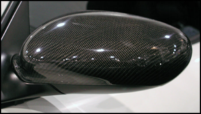 Porsche 996 Carbon Fiber Mirror Housings Covers