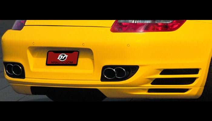 Porsche 997 Turbo Type 1 Rear Valance with Finned Diffuser – NR Auto