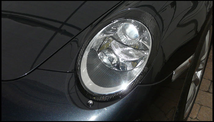 Porsche NR 997 Carbon Fiber Headlight Covers