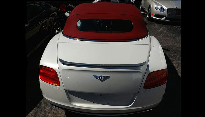 Bentley Continental Type 4 Trunk Spoiler For Coupe & Cabriolet 2012+