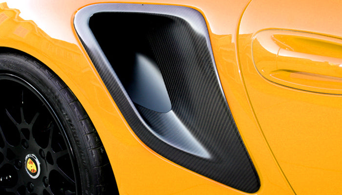 Porsche GT2 RS Quarter Panel Carbon Fiber Air Intakes