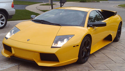 Lamborghini Aventador Style Two Piece Front Spoiler (2001-2006)