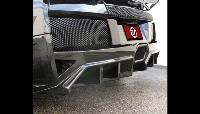 Lamborghini Murcielago Two Piece Rear Finned Diffuser