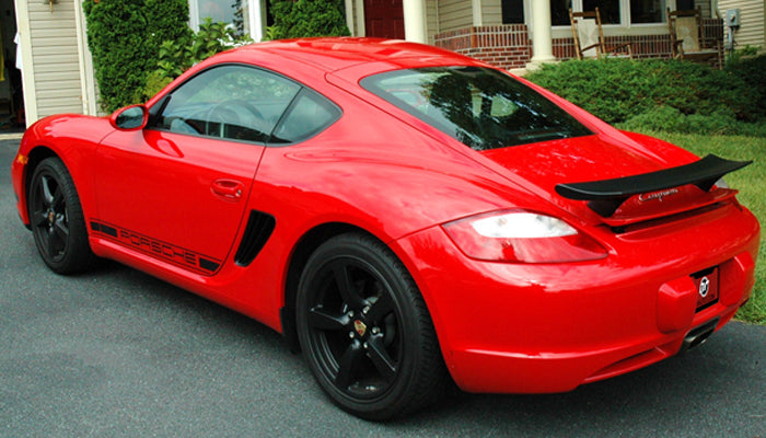 Cayman R Wing Porsche NR 987 Cayman R Style Wing (fits Cayman & Boxster) – NR Auto