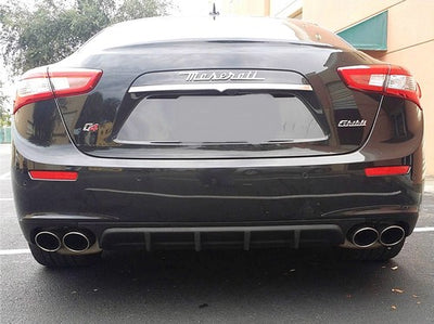 Maserati Ghibli Rear Bumper Finned Diffuser